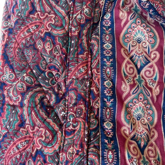 Paisley duffel bag- Vera Bradley 1987 Paisley - Picture 6 of 8